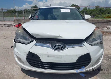2015 Hyundai Veloster из США, поврежденный, VIN KMHTC6AD3FU244702